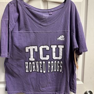 TCU Horned Frogs Purple T Shirt XL